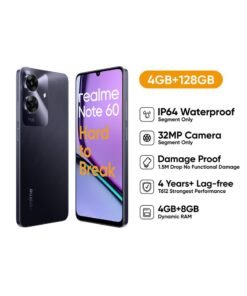 realme Note 60 Dual SIM Marble Black 4GB RAM 128GB 4G - Middle East Version