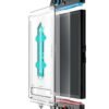 Pxnest Ultra HD Clear Scratch-Resistant Tempered Glass Screen Protector for Switch 2, ultra-thin 0.33mm thickness. Comes with EZ-Align frame – high-definition clarity – easy installation.