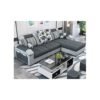Ripple FURNITURE Modular Modern Corner Beds Sectional L Shape Sofa Set Furniture Living Room Sofas