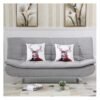Ripple FURNITURE Fabric Multifunction Folding Foam Sofa Bed Set Living Room