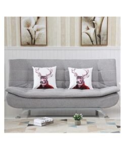 Ripple FURNITURE Fabric Multifunction Folding Foam Sofa Bed Set Living Room