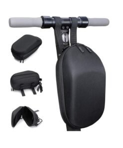 Front Handlebar Bag for Xiaomi Mijia M365 Replacement Head Storage Bag Zipper Up EVA Organizers Storage Hanging Bag