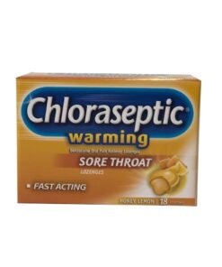 Chloraseptic Warming Sore Throat Lozenges, Honey Lemon-18'S[3X6'S Blisters]
