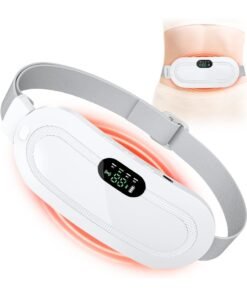 Rock Pow Portable Heating Pad for Cramps and Back Pain Menstrual Cramp Relief Wearable Heating Pad for Women and Girls Wireless Heating Pads with 3 Temperature Setting & Battery Powered