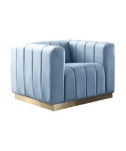 Ripple FURNITURE Glff European Luxury Loveseats Living Room Single Seater Sofa