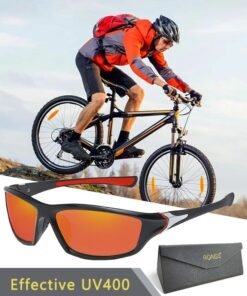 roaiss Sports Polarized Sunglasses for Men Cycling Driving Fishing 100% UV Protection