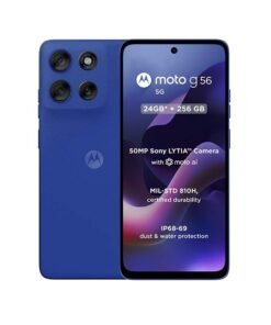 Motorola G56 Dual SIM 5G PANTONE Dazzling Blue 12GB RAM 256GB - Middle East Version