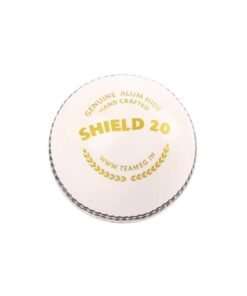 SG Shield 20 White Cricket Leather Ball