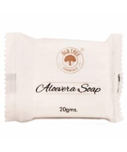Old Tree Aloe and Neem Hotel Soap Bar, Pack of 100 (20gm each) - Toiletries Set for Hotel Rooms, Hospital, Guest House & Marriage Hall