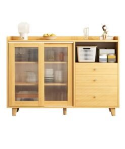 Alternative view of keke Dining Room Display Kitchen Cabinet 120CM
