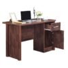 DANUBE HOME Jupiter Office Desk Computer Table I Office Desk Workstation Modern Pc Laptop Gaming Table Wooden Study Table For Home Office L120.1Xw60Xh71Cm -Oak