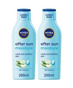 Nivea Sun After Sun Moisturizing Lotion With Aloe Vera And Avocado Oil Pack Of 2