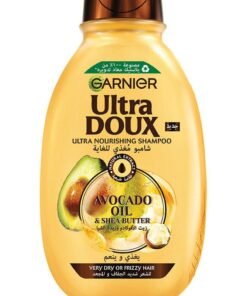 garnier Ultra Doux Avocado Oil & Shea Butter Nourishing Shampoo, 600 ml White 600ml
