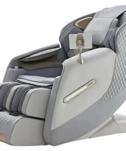 ROTAI A50 Premium 3D Massage Chair in Grey with Long-Track Massage System, Intelligent Body Scan, Dual Surround Sound, Zero Gravity & Voice Guide – 10-Year Warranty