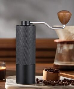 Joshberg Manual Coffee Grinder,Food Grade Stainless Steel Coffee Bean Heptagonal Conical Burr Grinder
