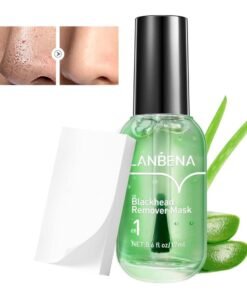LANBENA Blackhead Remover Mask, Blackhead Remover Mask Peel Off Blackhead Mask 2 in 1 Green Tea Oil Blackhead Removal 100 Pcs Blackhead Remover Mask for Pores, Nose, Chins & Face