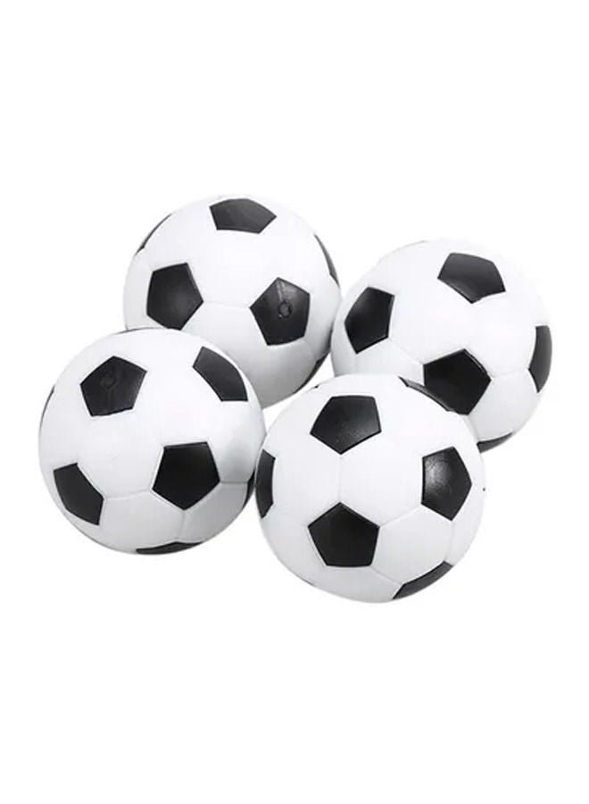 Rock Pow 4-Piece Indoor Table Soccer Mini Ball