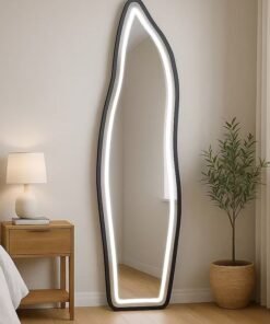 NKX HD Wall Mounted Full Length LED Mirror 40X150 CM
