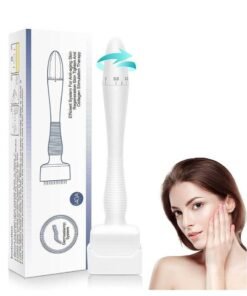 Bio 6 in 1 Microneedle Roller Professional Derma Stamp Microneedle Skin Care Hair Loss Microneedle Treatment Tool DRS 140A