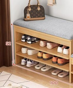 keke Step Model 2 and 3 Tier Multifunctional Shoe Cabinet Rack with Seat