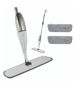 AURORA Microfiber Spray Mop for Floor Cleaning with 2 Washable Pads 360ML Water Tank Sprayer (360ML)