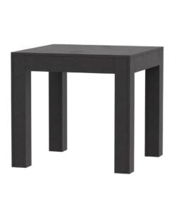 Mahmayi Modern Wooden 2-Seater Dining Table Only - Stylish Anthracite Jura Slate Finish for Kitchen, Dining Room, Living Room