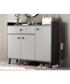 NKX Multifunctional Storage And Shoe Cabinet With Drawer 90 cm