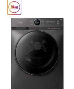 Midea 10/7 KG Smart Washer Dryer With BLDC Inverter Motor, 1400 RPM, Fully Automatic Front Load Washing And Drying Combo Wi-Fi Machine, 16 Programs-Allergy/Steam Care/Auto Clean 10 kg 10 kg MF200D100WBT Titanium
