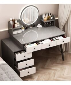 Alternative view of keke Multifunctional Makeup Vanity Dressing Table with Drawers 115 CM