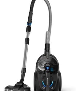 Philips PowerPro Expert Bagless Vacuum Cleaner - PowerCyclone 8, TriActive+ LED Nozzle, 2L Dust Capacity, 900 W FC9747/09 Ink Black