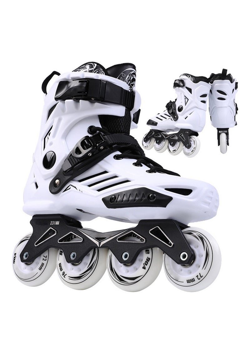 LIMOS Skating Shoes Professional Single Row Roller Blades Speed Skate Shoes