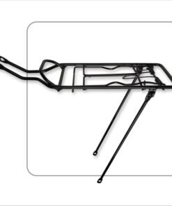 Aruvia Iron Bicycle Carrier Rack - 26-Inch Heavy-Duty Rear Mount Cycle Carrier for Mountain, BMX, and Ranger Bikes; Iron Carrier for Cycle