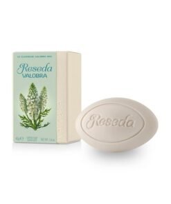 valobra Bar Soap Reseda Travel Size Soap Bar With Wheat Germ Lavender & Floral 1.6 Oz/45G