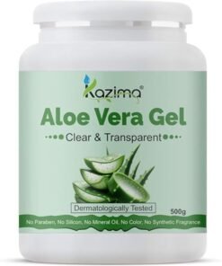 KAZIMA Pure Natural Aloe Vera Gel for Skin (500g)
