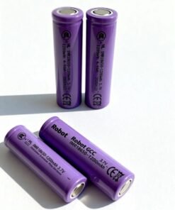robotgcc 18650 Rechargeable Li-ion Battery Pack 3.7V True 4800mAh Cells | Flat-Top High Drain Lithium Battery for Arduino Robots, IoT Devices, LED Lighting & STEM Labs | Safe Power for Smart Car Kits, Sensors & Microcontrollers | UN38.3 IEC62133 CE Certified Durable Eco-Friendly Pack