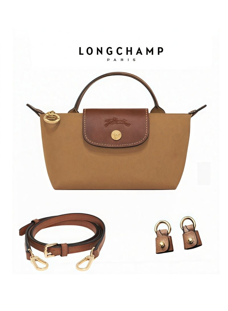 Longchamp Le Pliage mini Shoulder Straps women's Classic Fashion Versatile Mini Makeup Bag, Handbag, Shoulder Bag,shoulder strap