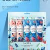SADOER Hand Cream Gift Set for Women | Natural Plant Fragrance | Niacinamide-Infused Moisturizing Hand Care Cream | Travel-Sized Tubes for On-the-Go Use-5 Pack