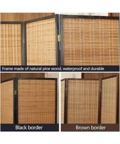 NKX 4 Panels Folding Room Divider