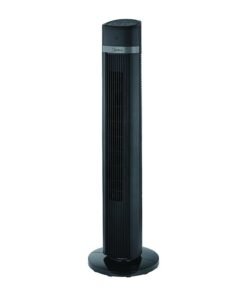Midea Tower Fan with Multifunction Remote Control, 3 Wind modes-Natural | Slumberous & Normal, Three Dimensional Angle Air Flow, 15 Hours Timer Perfectly Suitable for Home or Office FZ1018TRB Black
