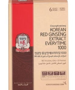 CheongKwanJang Korean Red Ginseng Everytime1000 - 10Ml x 20 Pouches