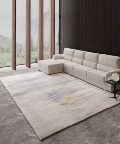 NKX Nordic Light Luxury Living Room Carpet with Plastic bottom crystal velvet 200 X 300cm