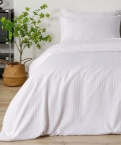Duoduo home Bedding set duvet cover set ,hotel line, King/Single size ,with duvet cover  and fit sheet and pillowcases