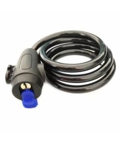 QiaoKai "Heavy Duty Bike Lock for UAE Cities & Desert Rides – Anti-Theft Steel Cable with Heat-Resistant Coating, Lightweight & Portable for Gym, Malls & Dubai Cycling-Cover color randomly shipped - Image 3