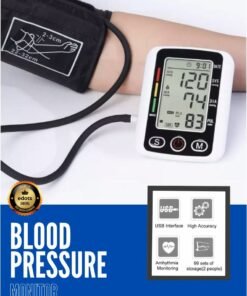 Arm Style Advanced BP Monitor (6 Months Warranty) with Voice Function, Arrhythmia Detection, High Accuracy & Large Display