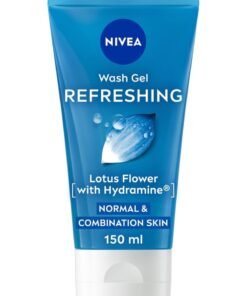 Nivea Wash Gel REFRESHING Lotus Flower with Hydramine NORMAL & COMBINATION SKIN 150 ml