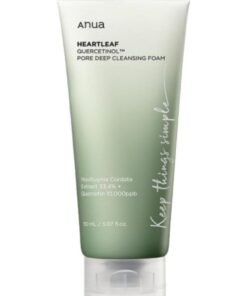 Anua Heartleaf Quercetinol Pore Deep Cleansing Foam White 150ml
