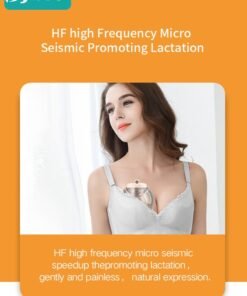 Alternative view of Bybeo Electric Wearable Hands-Free Breast Pump with 30 PCS Breastmilk Storage Bags, Low Noise & Painless, LCD Display, 3 Modes & 9 Levels