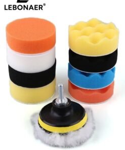 lebonaer Car And Headlight Polishing Sponge Set