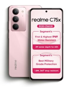 realme C75X Dual SIM Coral Pink 8GB RAM 256GB 4G - International Version