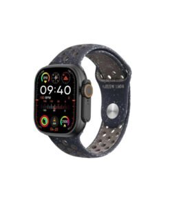 GREEN LION Ultra Active Smart Watch (Midnight Sky Nike Sport+ Nylon) with 10 days standby, Bluetooth 5.0 and Double Tap Function_Black